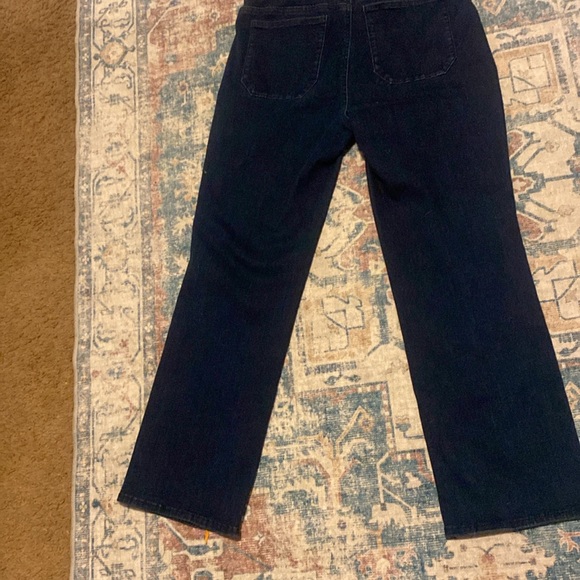 Not your daughter jeans nydj from Nordstrom size small elastic waist button down - Picture 5 of 5